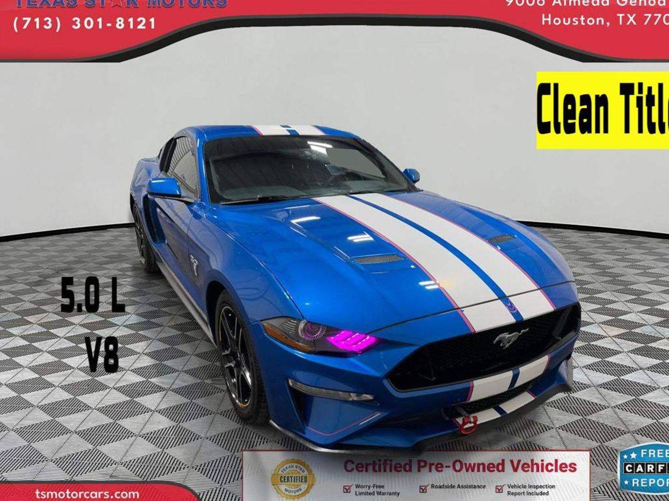 FORD MUSTANG 2019 1FA6P8CF0K5202787 image