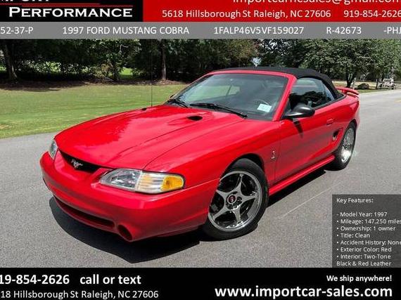 FORD MUSTANG 1997 1FALP46V5VF159027 image