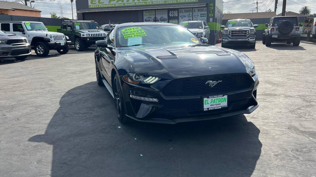 FORD MUSTANG 2018 1FA6P8TH0J5105430 image