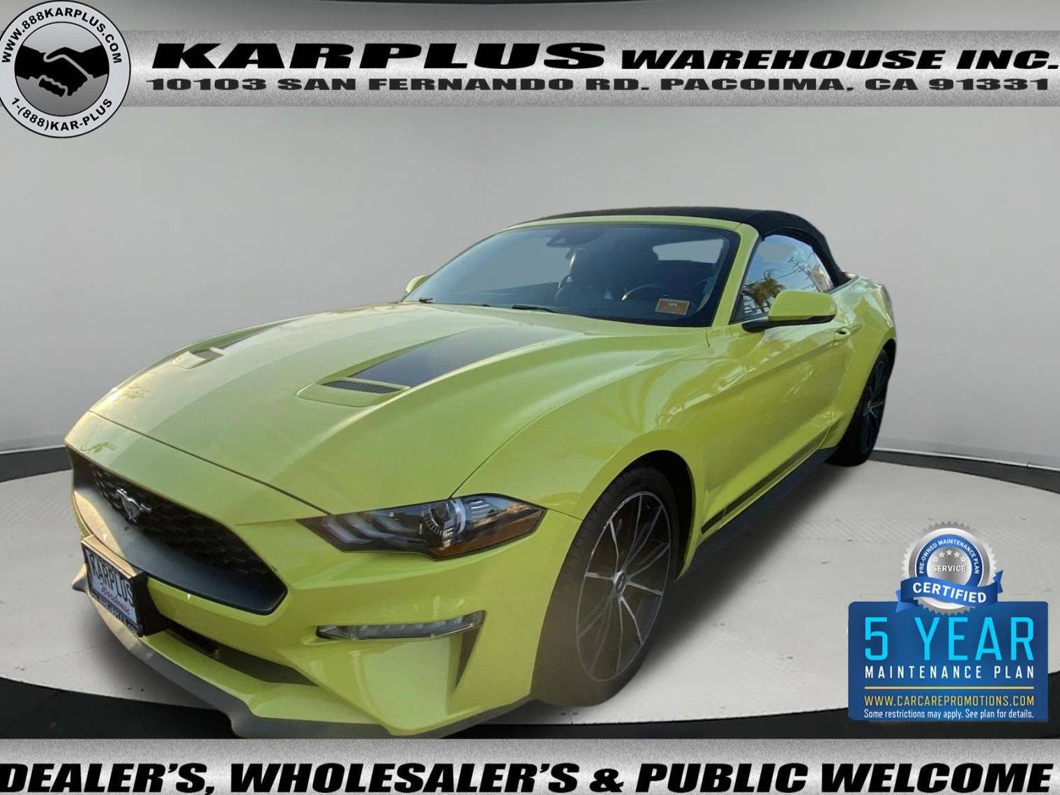 FORD MUSTANG 2021 1FATP8UH7M5114485 image