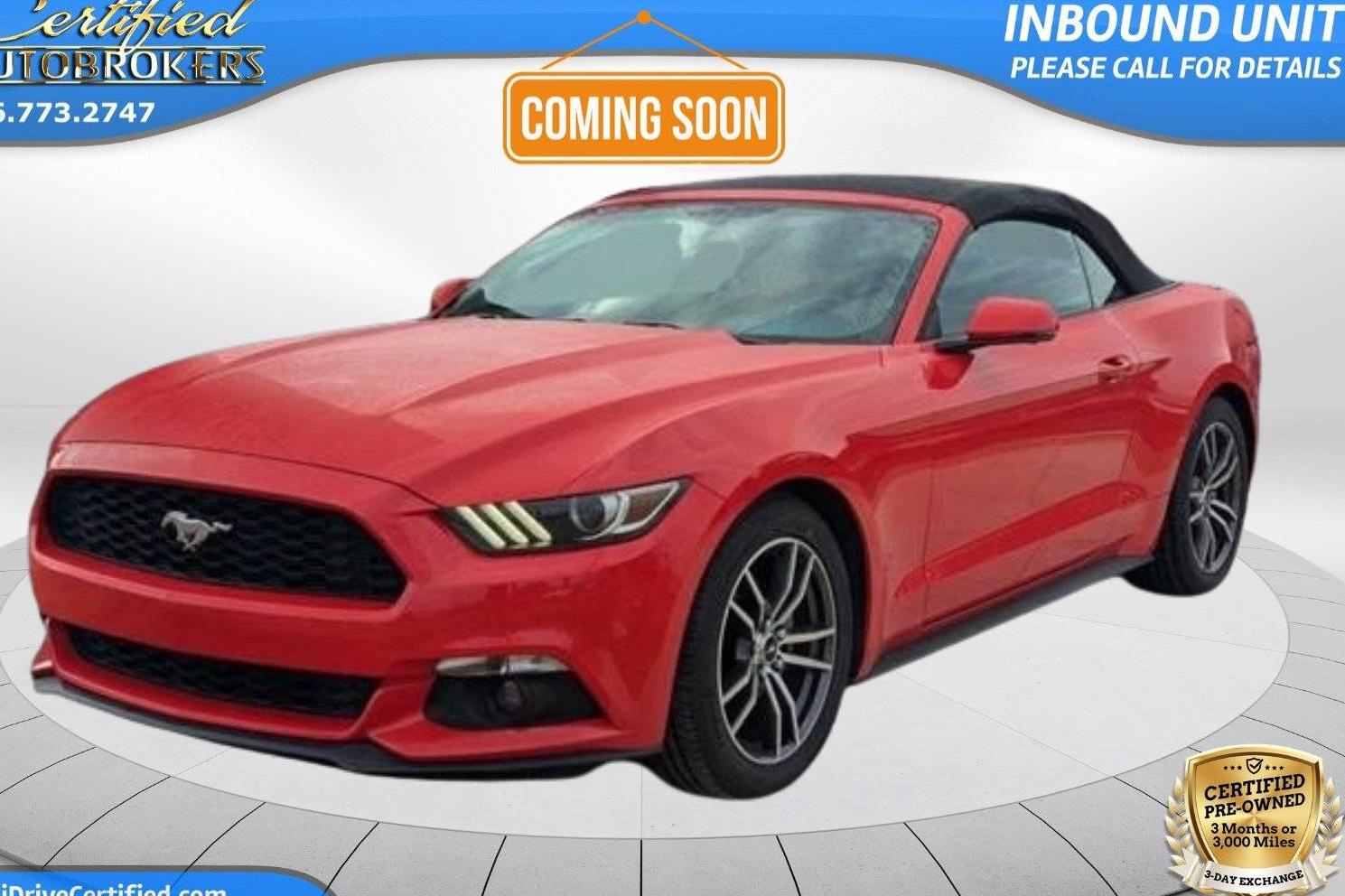 FORD MUSTANG 2017 1FATP8UH1H5204219 image