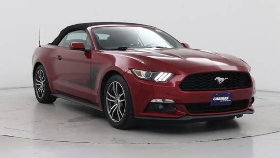 FORD MUSTANG 2017 1FATP8UH0H5327168 image