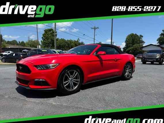 FORD MUSTANG 2017 1FATP8UH4H5320398 image