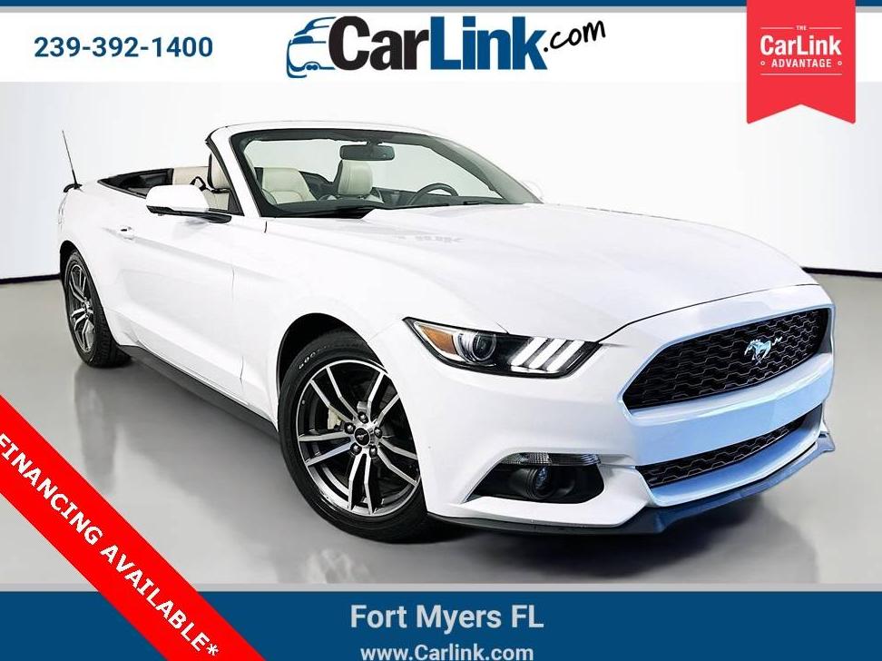 FORD MUSTANG 2017 1FATP8UH2H5282167 image