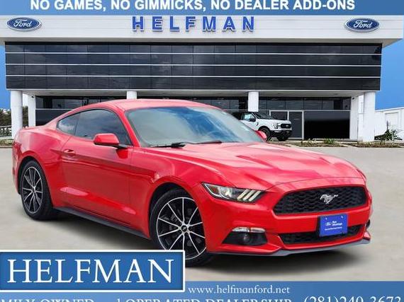 FORD MUSTANG 2017 1FA6P8TH7H5256677 image