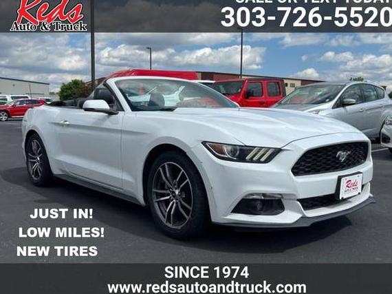 FORD MUSTANG 2017 1FATP8UH6H5295715 image