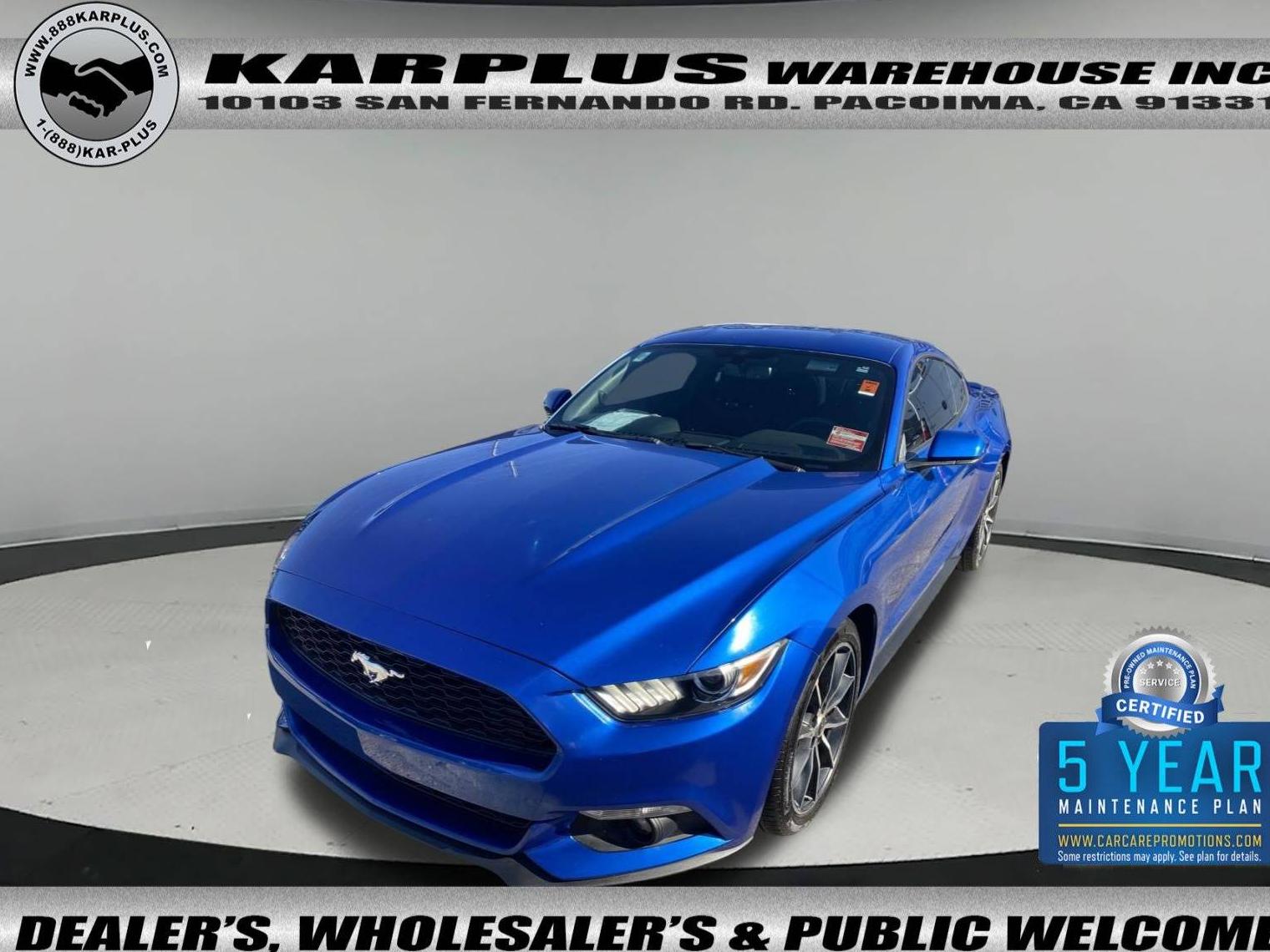 FORD MUSTANG 2017 1FA6P8TH2H5277548 image