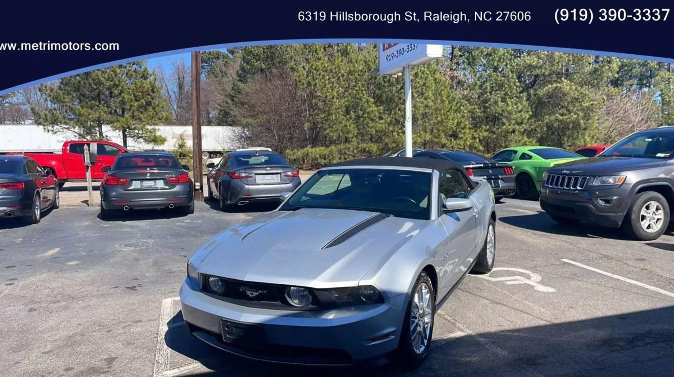 FORD MUSTANG 2012 1ZVBP8FF0C5269067 image