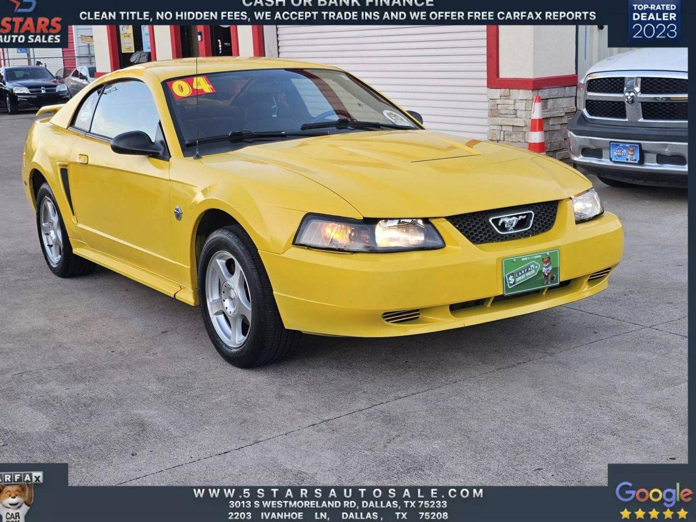 FORD MUSTANG 2004 1FAFP404X4F122230 image