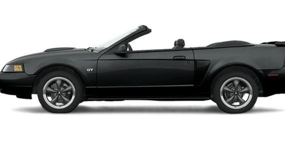FORD MUSTANG 2003 1FAFP45X53F330856 image