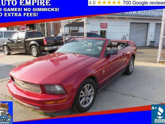 FORD MUSTANG 2005 1ZVFT84NX55225281 image