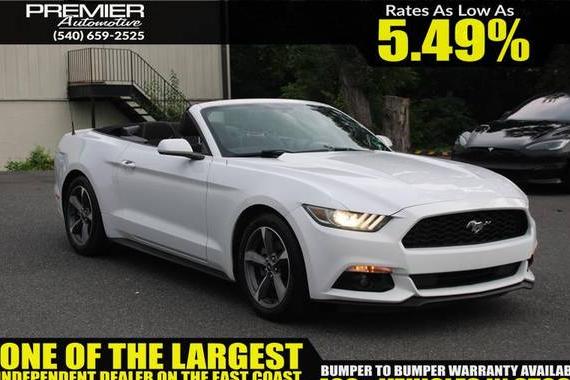 FORD MUSTANG 2015 1FATP8EM2F5383847 image