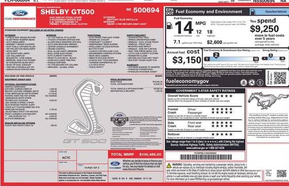 FORD MUSTANG 2022 1FA6P8SJ1N5500694 image