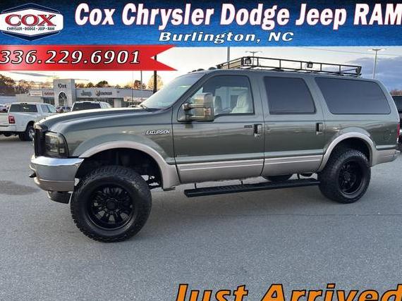 FORD EXCURSION 2000 1FMSU43F3YEC34034 image FORD EXCURSION 2000 1FMSU43F3YEC34034 image