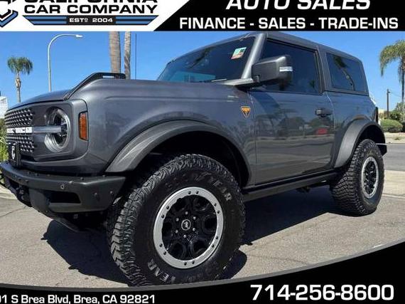 FORD BRONCO 2023 1FMDE5CH0PLB26235 image