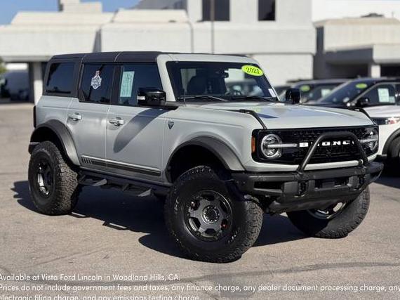 FORD BRONCO 2021 1FMEE5EP2MLA40705 image