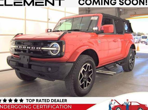 FORD BRONCO 2022 1FMDE5DH2NLB73052 image