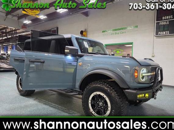 FORD BRONCO 2022 1FMEE5DH4NLB69251 image FORD BRONCO 2022 1FMEE5DH4NLB69251 image