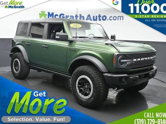 FORD BRONCO 2022 1FMEE5DP3NLB11638 image