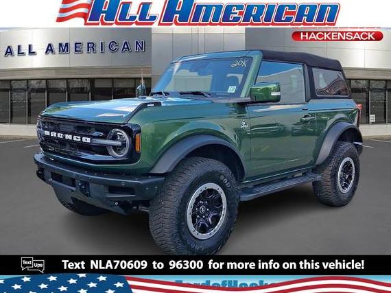 FORD BRONCO 2022 1FMDE5CP2NLA70609 image