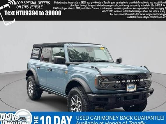 FORD BRONCO 2022 1FMEE5DH8NLB39394 image