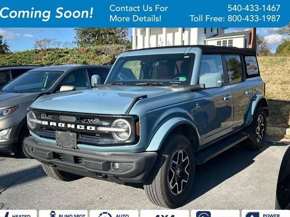 FORD BRONCO 2022 1FMDE5BH8NLB00318 image FORD BRONCO 2022 1FMDE5BH8NLB00318 image