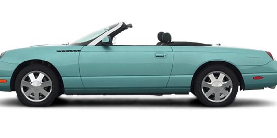 FORD THUNDERBIRD 2002 1FAHP60A72Y111455 image