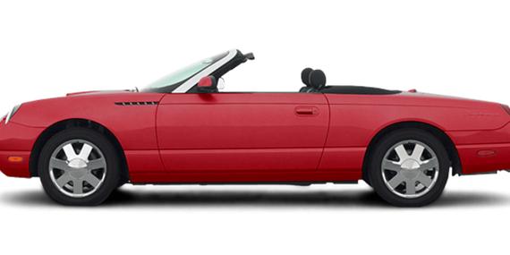 FORD THUNDERBIRD 2002 1FAHP60A52Y124415 image