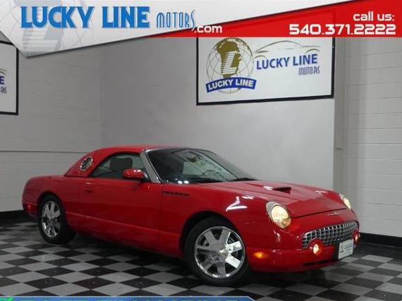FORD THUNDERBIRD 2002 1FAHP60A22Y124825 image