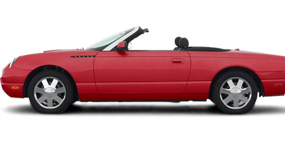 FORD THUNDERBIRD 2002 1FAHP60A32Y100467 image