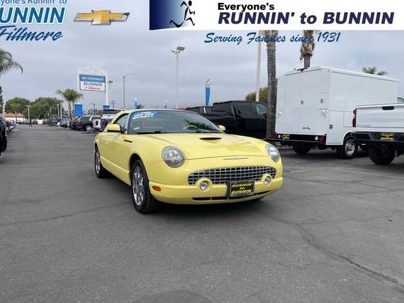 FORD THUNDERBIRD 2002 1FAHP60A52Y123796 image