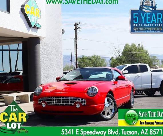 FORD THUNDERBIRD 2002 1FAHP60A82Y108547 image