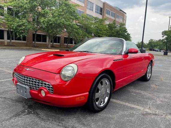 FORD THUNDERBIRD 2002 1FAHP60A72Y114923 image