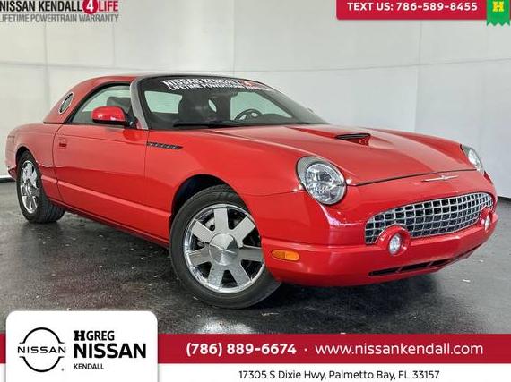 FORD THUNDERBIRD 2002 1FAHP60A72Y106045 image FORD THUNDERBIRD 2002 1FAHP60A72Y106045 image