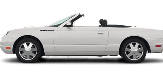 FORD THUNDERBIRD 2002 1FAHP60A52Y100938 image
