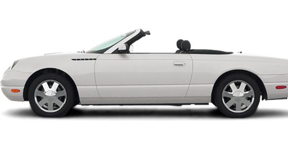 FORD THUNDERBIRD 2002 1FAHP60A22Y100749 image