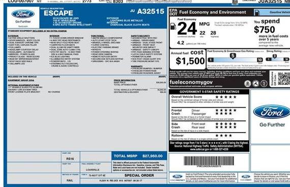 FORD ESCAPE 2018 1FMCU9GD9JUA32515 image