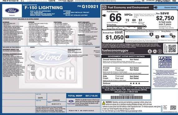 FORD F-150 2023 1FT6W1EVXPWG10921 image