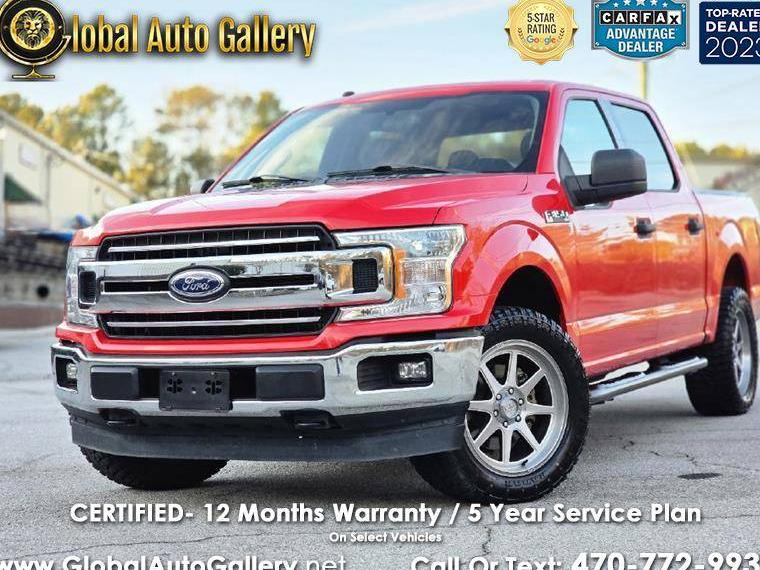 FORD F-150 2018 1FTEW1E50JKE01455 image