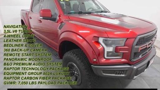 FORD F-150 2018 1FTFW1RG1JFD12941 image