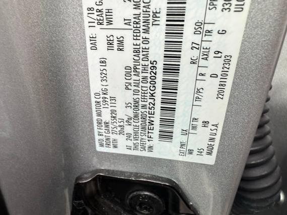 FORD F-150 2018 1FTEW1E52JKG00295 image
