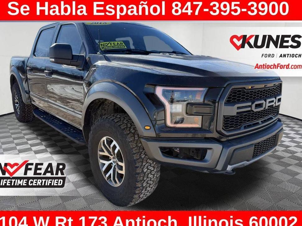 FORD F-150 2018 1FTFW1RG0JFC61268 image