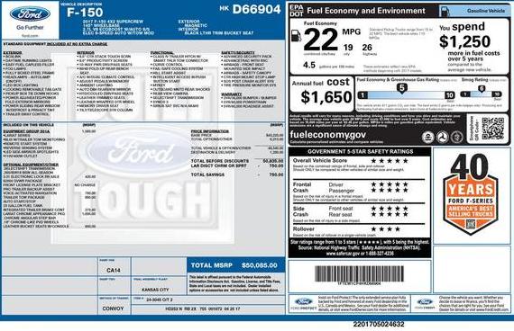 FORD F-150 2017 1FTEW1CP4HKD66904 image