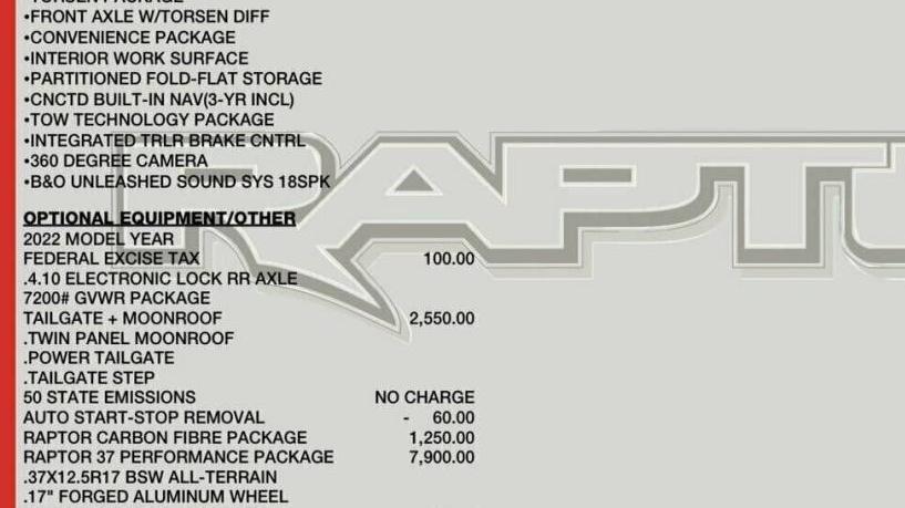 FORD F-150 2022 1FTFW1RG6NFA82335 image