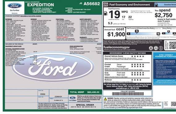 FORD EXPEDITION 2018 1FMJU1MT7JEA56682 image