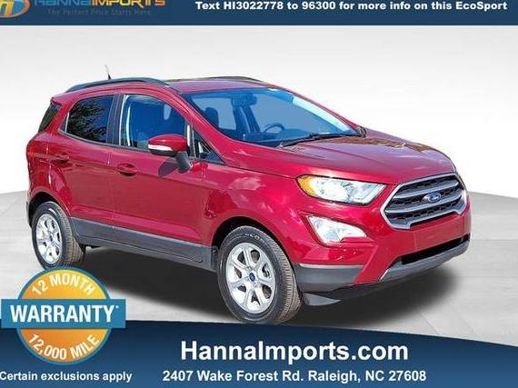 FORD ECOSPORT 2021 MAJ3S2GEXMC449233 image