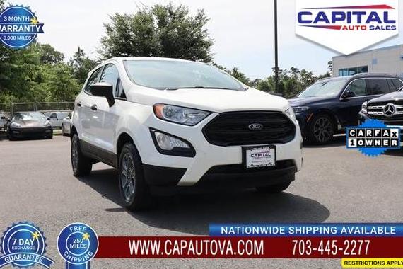 FORD ECOSPORT 2020 MAJ6S3FL5LC364317 image