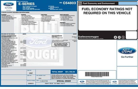 FORD E-350 2017 1FDEE3F66HDC54803 image FORD E-350 2017 1FDEE3F66HDC54803 image