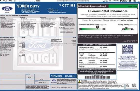 FORD F-250 2023 1FT7W2BT2PEC77181 image