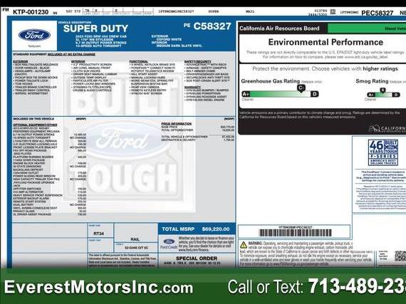 FORD F-250 2023 1FT8W2BM1PEC58327 image